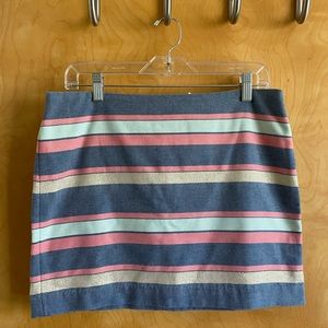 The Gap multicolored skirt, size 2.
